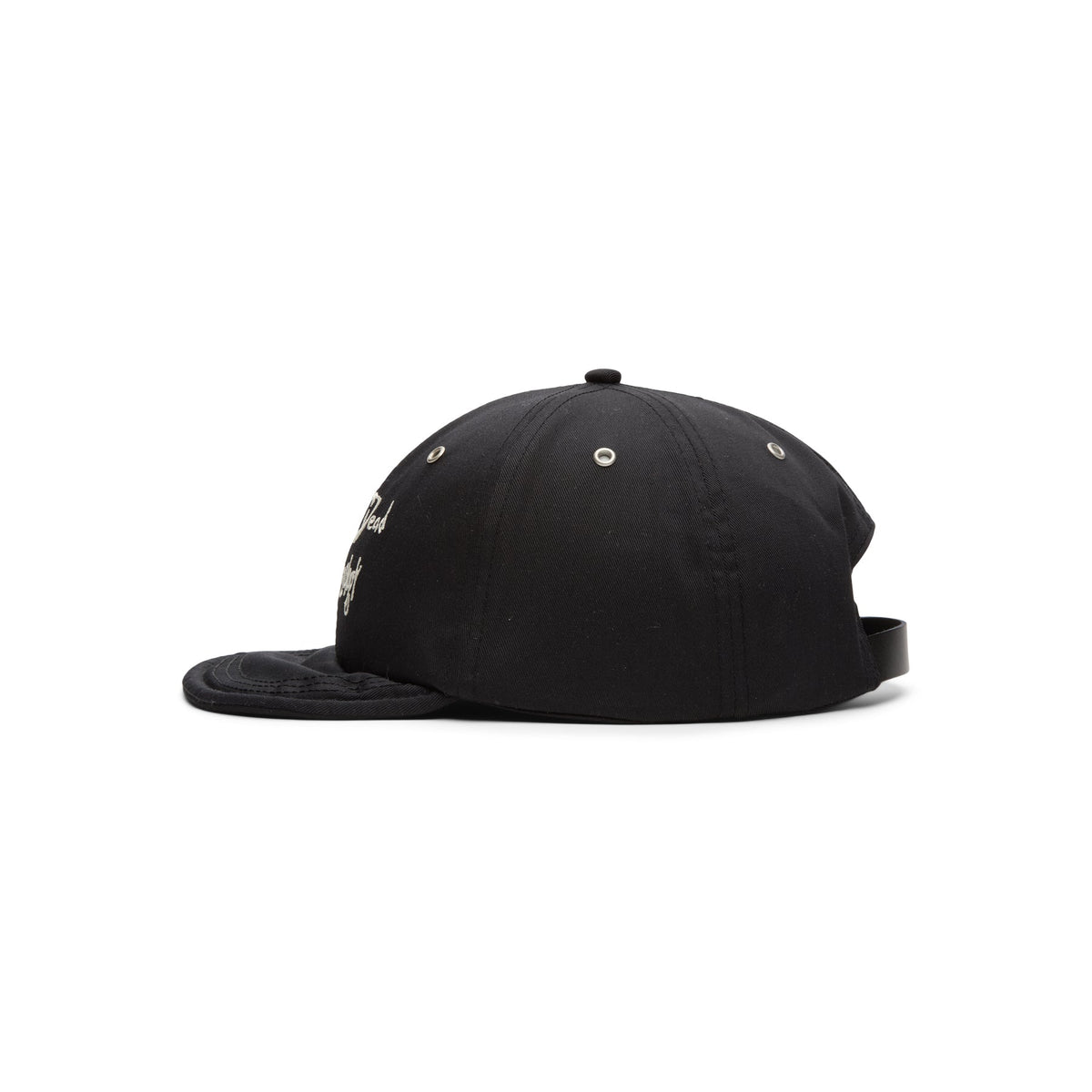 Brain Dead Folk Technology Wire Brim 6 Panel Hat (Black)