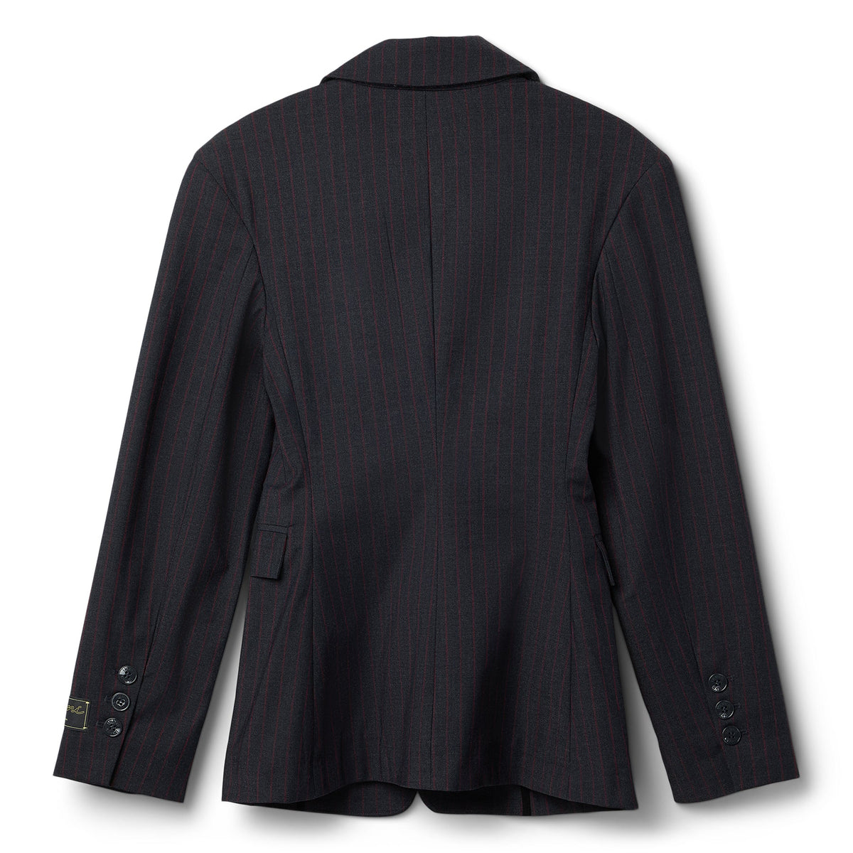 GANNI Stretch Stripe Blazer (Phantom)