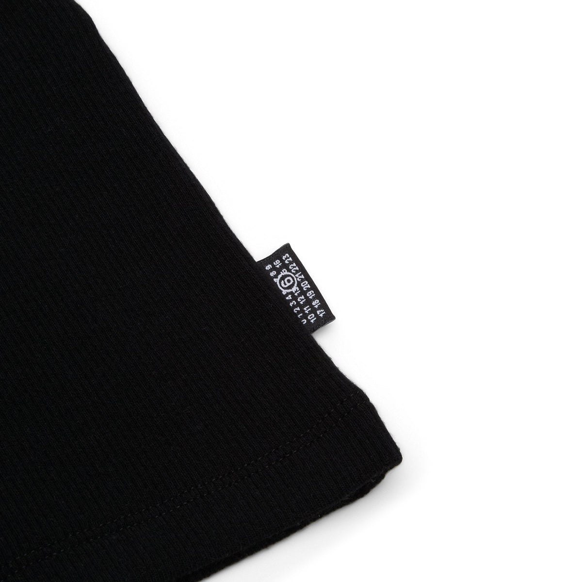 MM6 Maison Margiela Long-sleeved Top (Black)