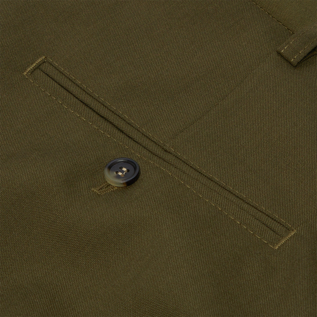 MARNI Wool Trousers (Deep sage)