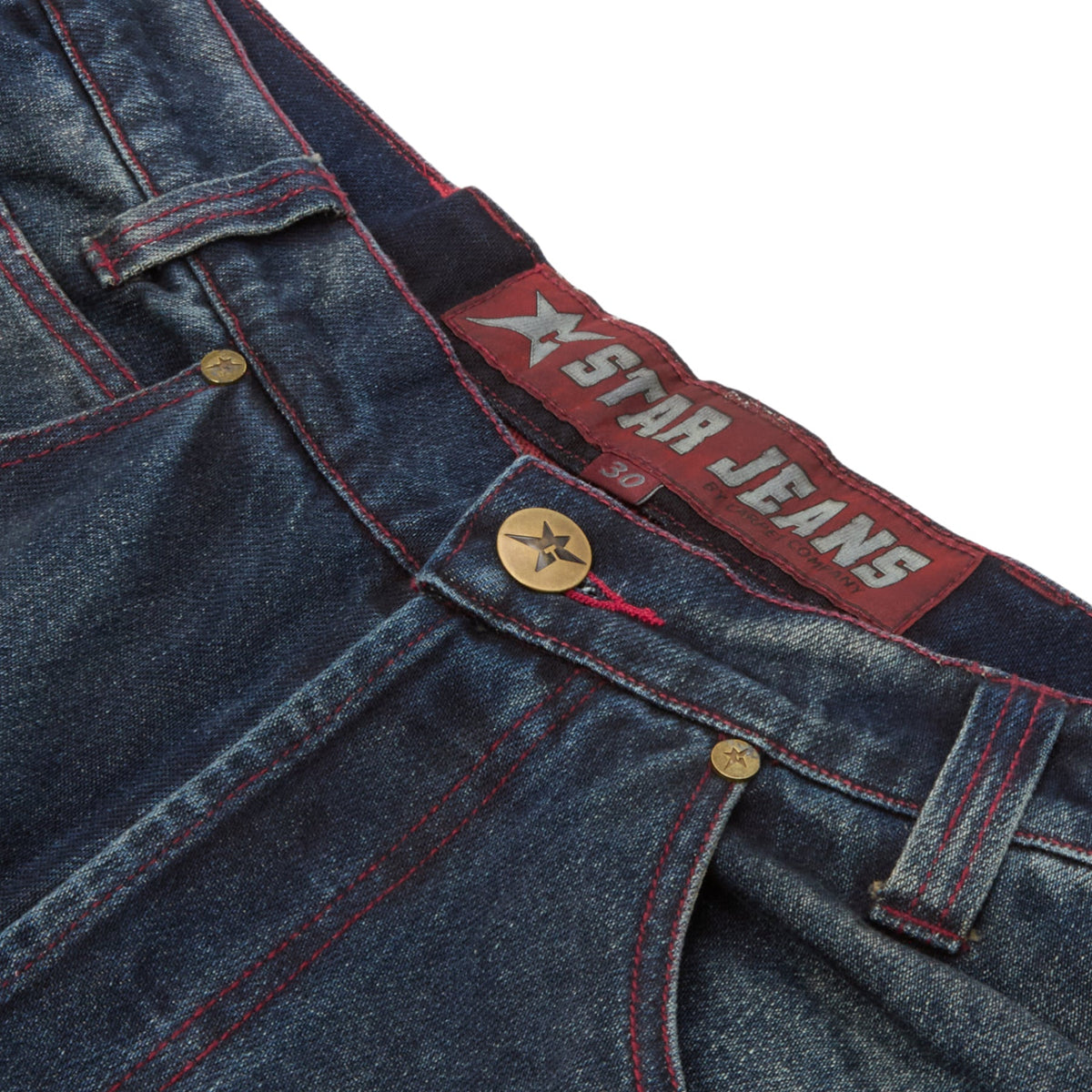 Carpet Company Aged C-Star Jeans (Blue)