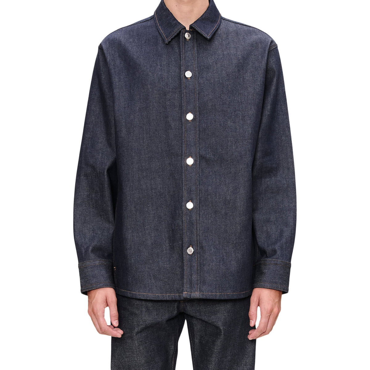 A.P.C. Japanese Denim Jacket (Dark Indigo)